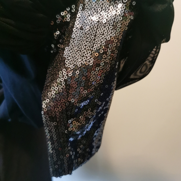 COS lantern sleeve gothic mini dress - Picture 7 of 10